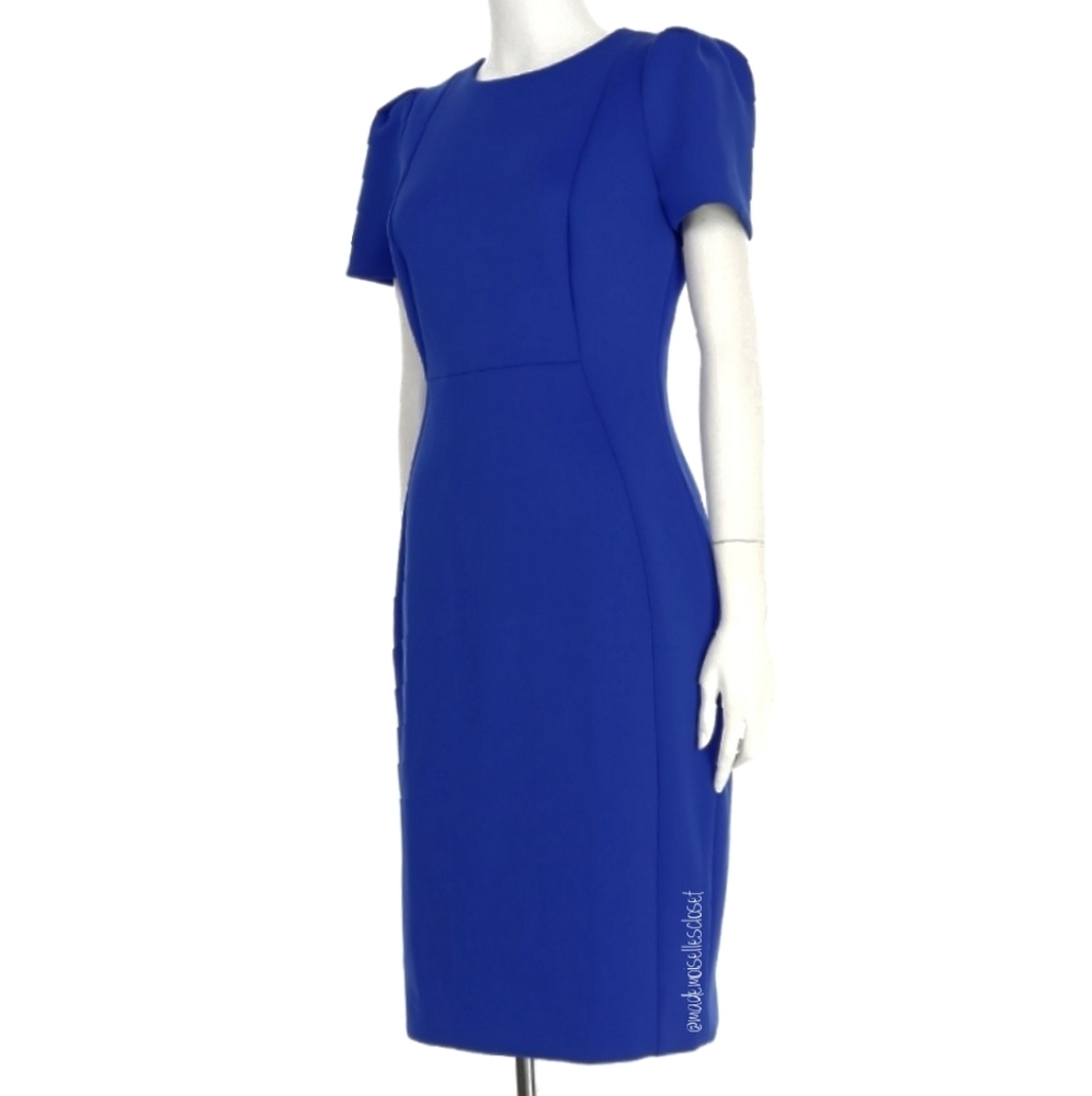CK Blue Tulip Sleeve Dress 〰️Christmas Special〰️🎄🎁 - Picture 3 of 5